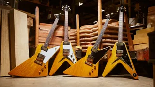 Maker of famous ‘flying’ guitar shape wins three-year dispute